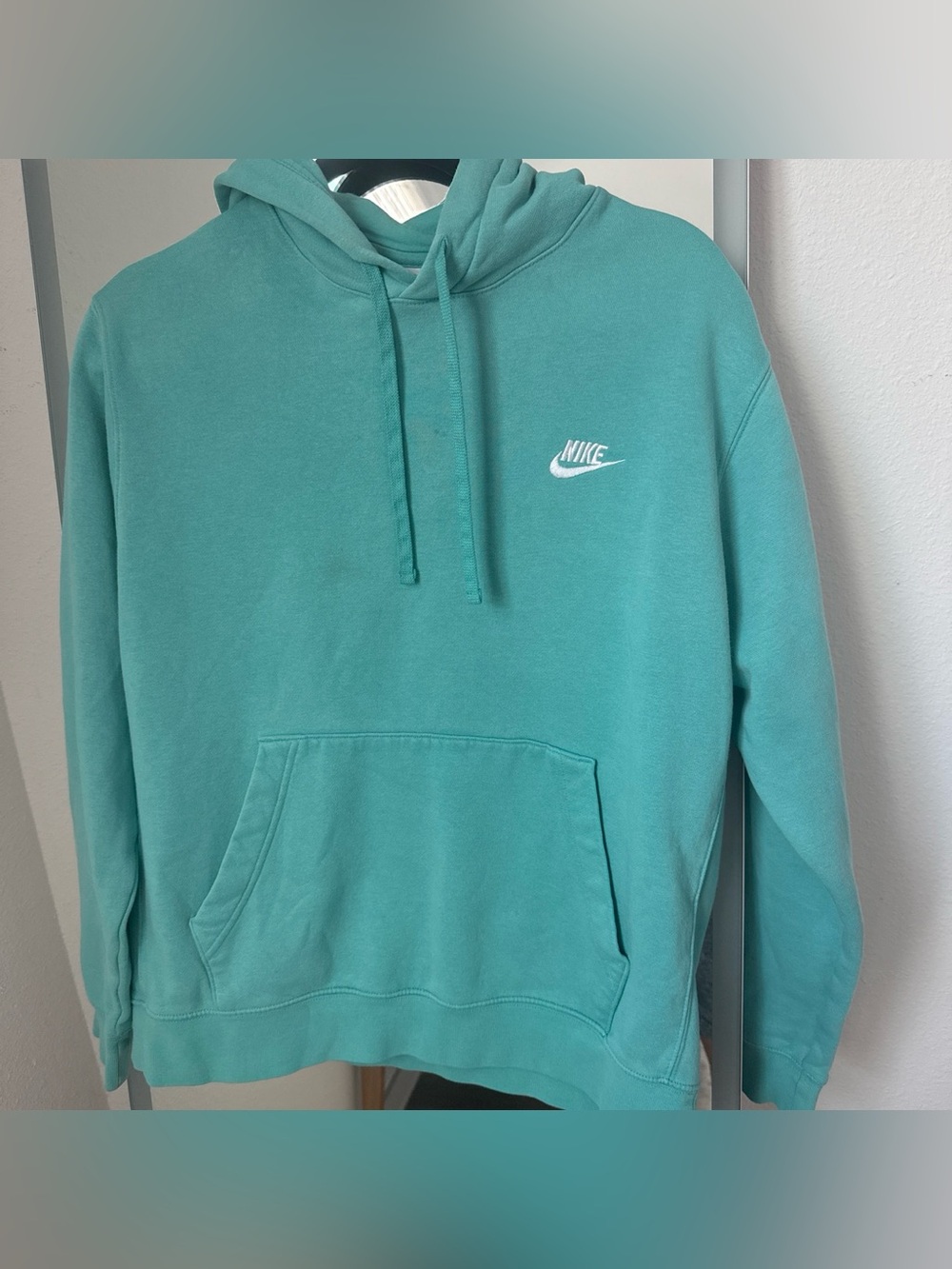 Nike Teal Crewneck Pullover Hoodie